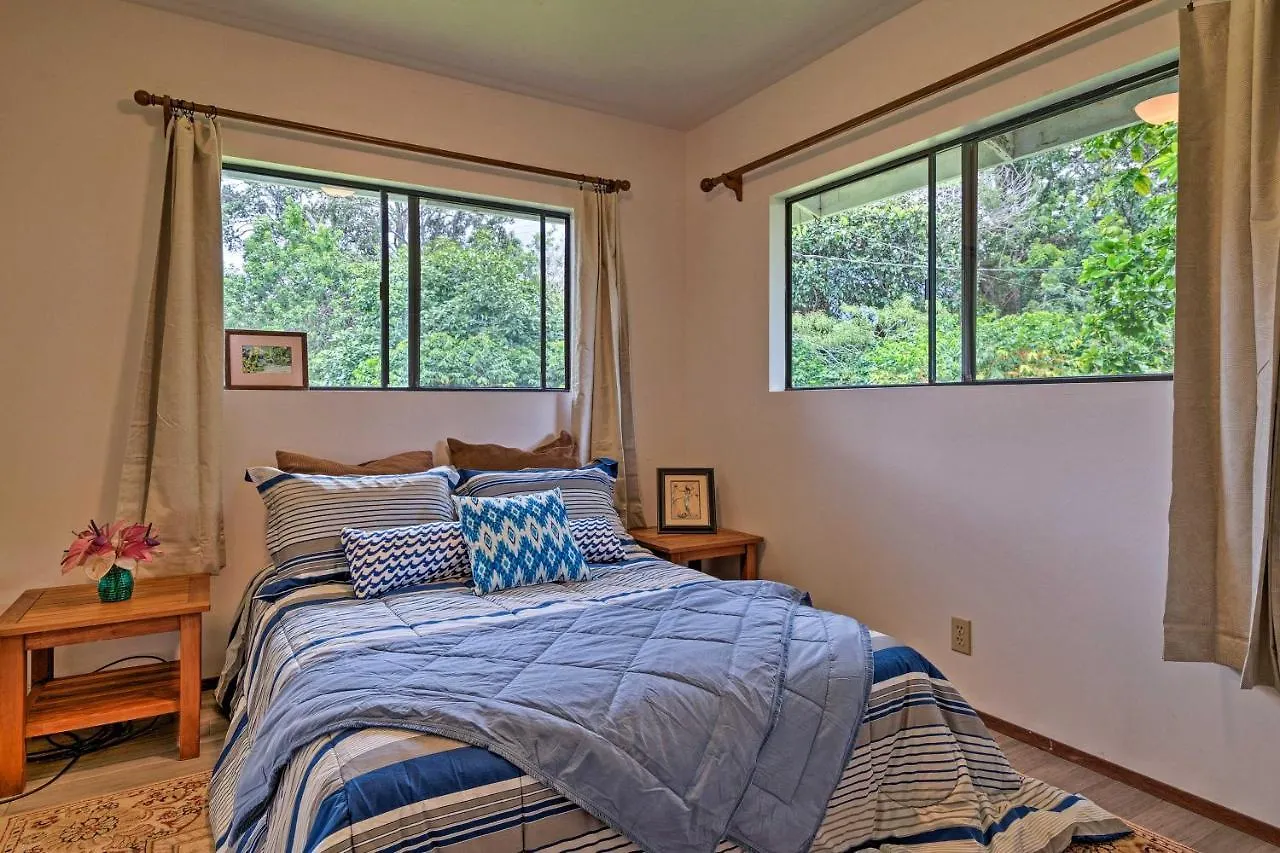 Σπίτι διακοπών Peaceful Abode With Deck, 13 Mi To Black Sand Beach! Naalehu Ηνωμένες Πολιτείες της Αμερικής